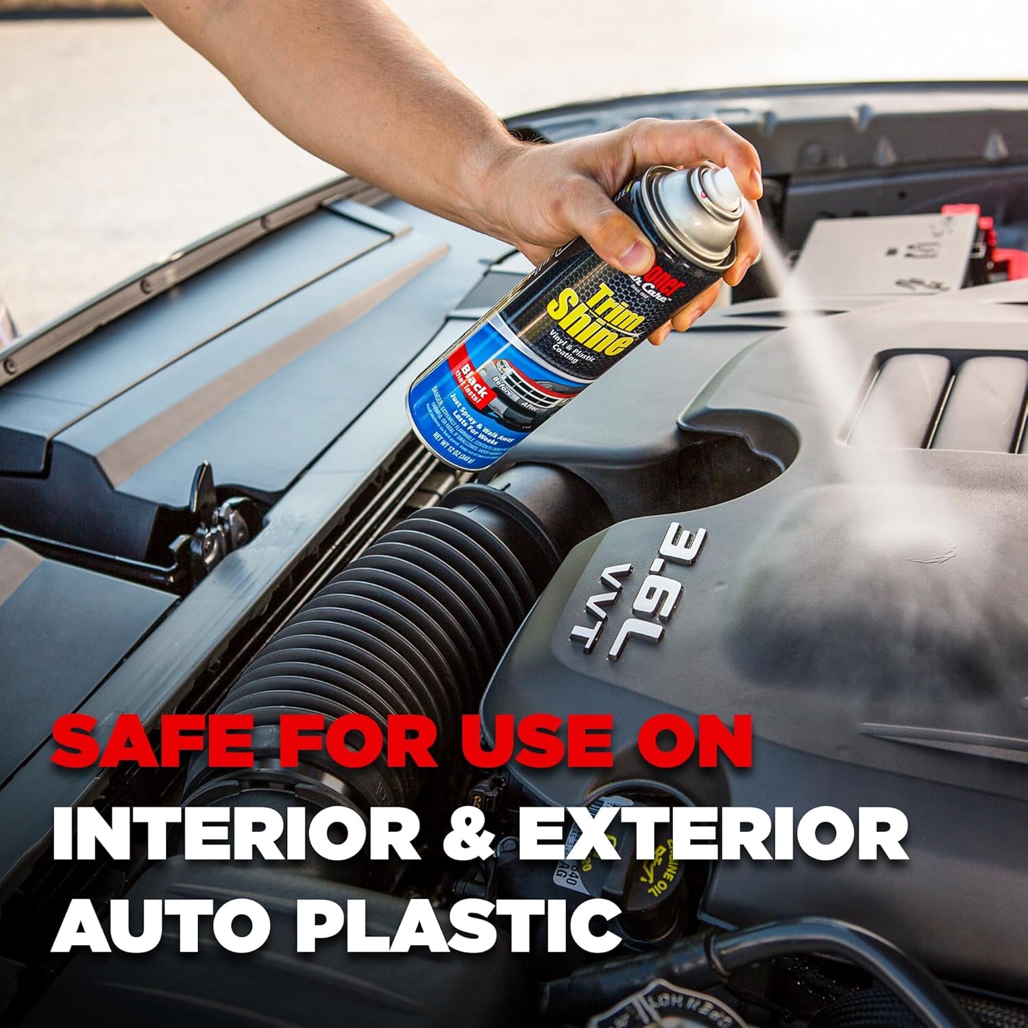 Stoner Trim Shine Car Plastic & Vinyl Restorer Trim Protectant Spray