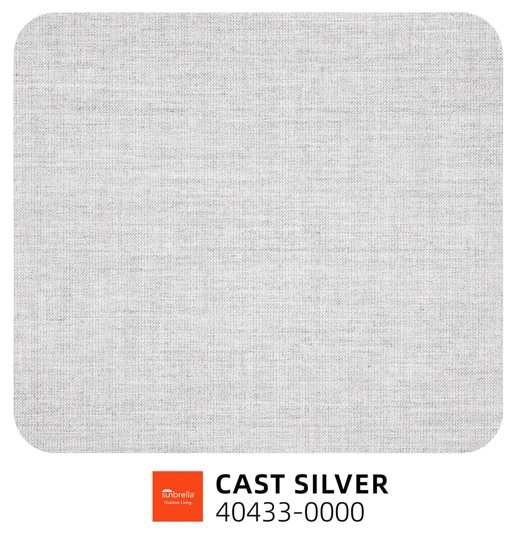 3PC Outdoor Aluminum Patio Set with Sunbrella Cushions