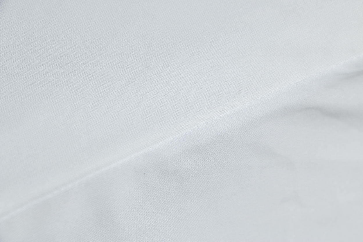 Waterproof Mattress Protector 75" x 54" Soft Wrinkle-Resistant White