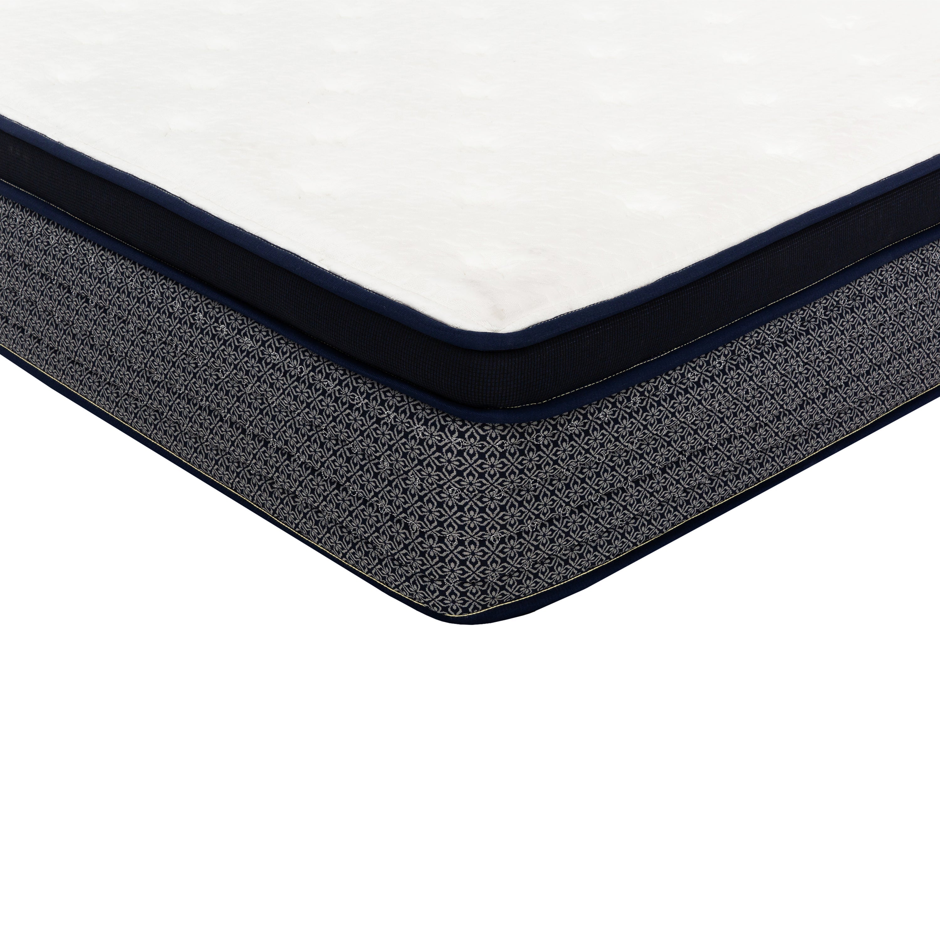 Queen Hybrid Mattress 14" Gel Memory Foam Pocket Coil Ice Yarn