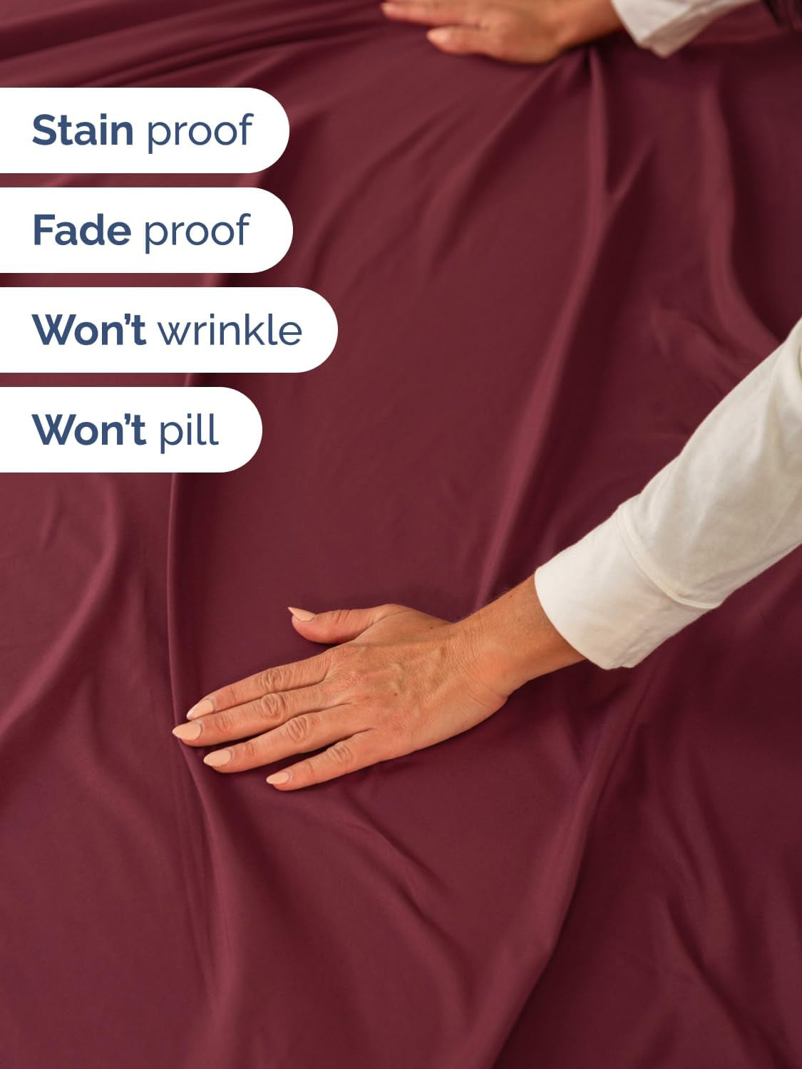 Extra Deep Pocket Sheet Set 4 Piece Breathable Soft Cooling Bedding Wrinkle Free