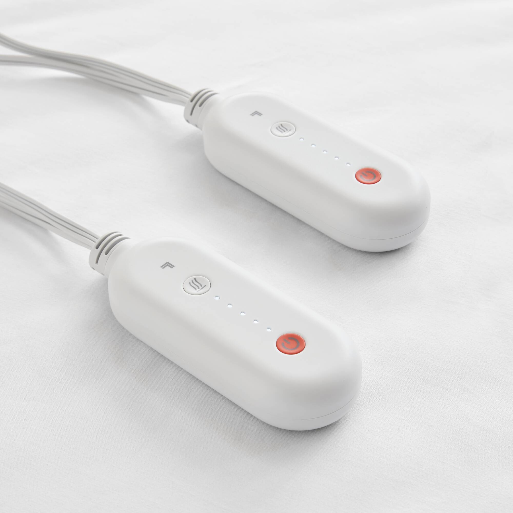 1 PCS Full Heated Mattress Pad White