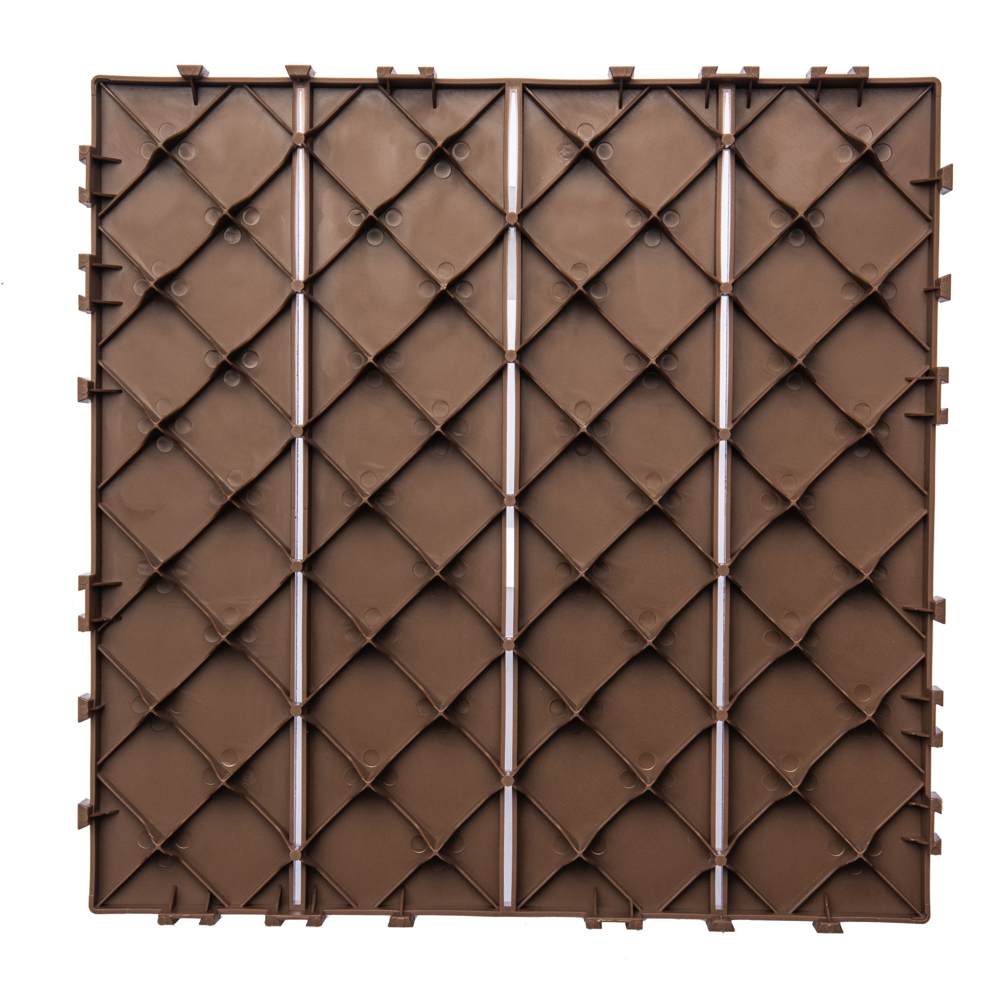 Interlocking Deck Tiles 68-Pack 61.6 Sq Ft Outdoor Plastic