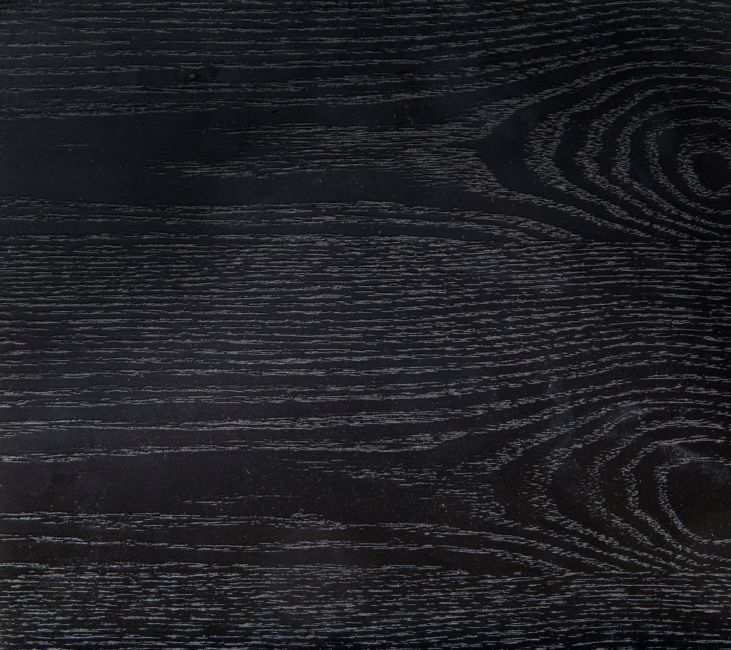 Black Modern Wooden Dining Table Casual Style