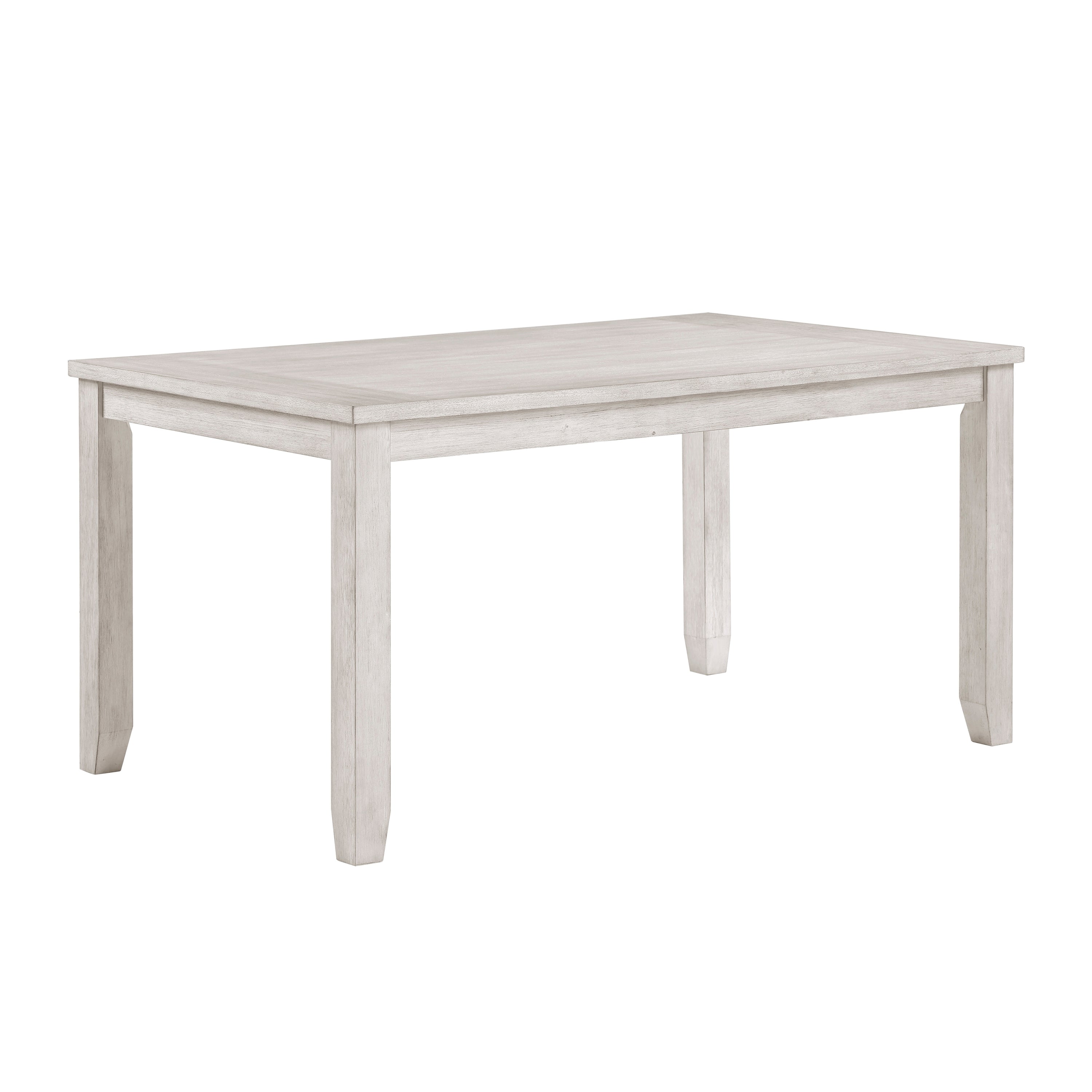 Modern Farmhouse Antique White Wooden Dining Table