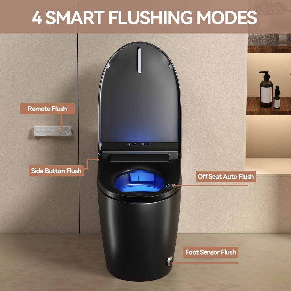 Unique Smart Toile,  One Piece Toilet with Bidet Built In,Intelligent Toilet ...