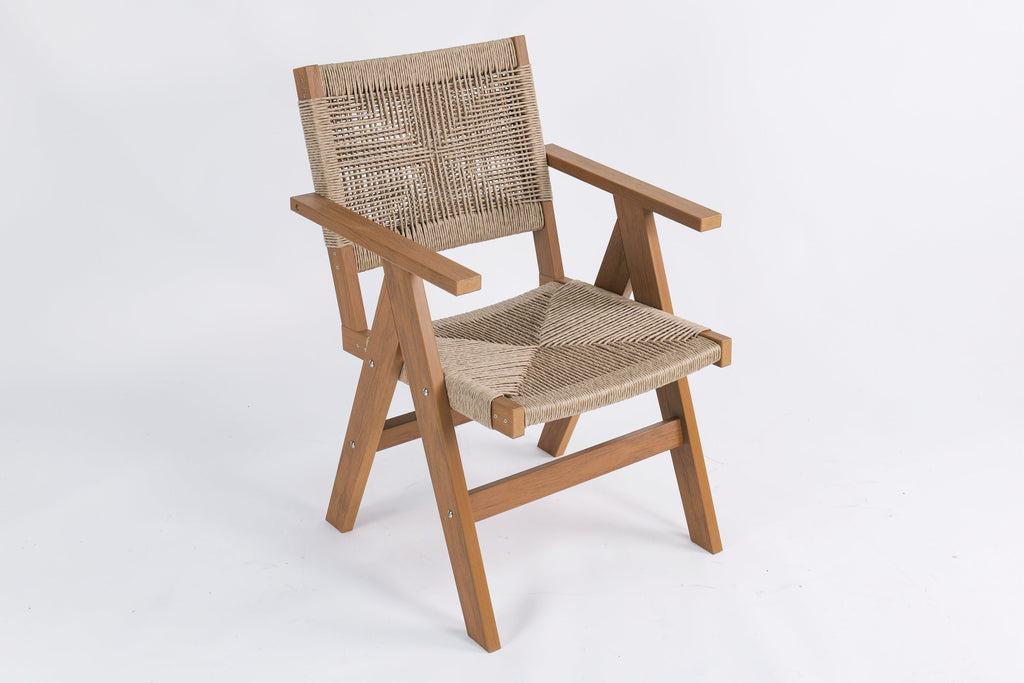 2 Piece HIPS Outdoor Dining Chair Set