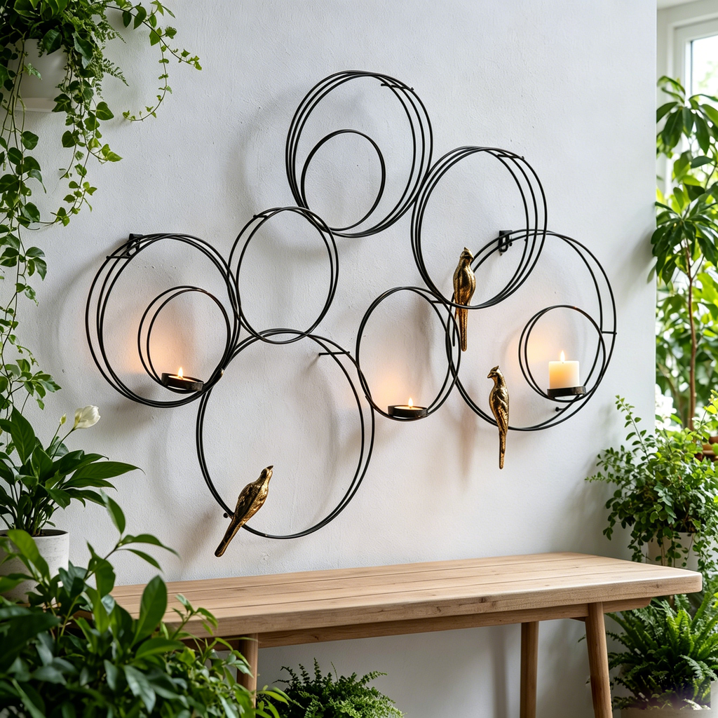Banyan Birds Wall Accent 31.5" x 2.5" x 21.5