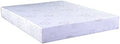 Queen Size Green Tea Memory Foam Mattress, White Polyester