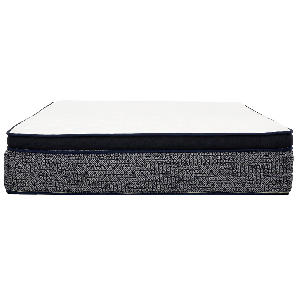 Queen Hybrid Mattress 14" Gel Memory Foam Pocket Coil Ice Yarn