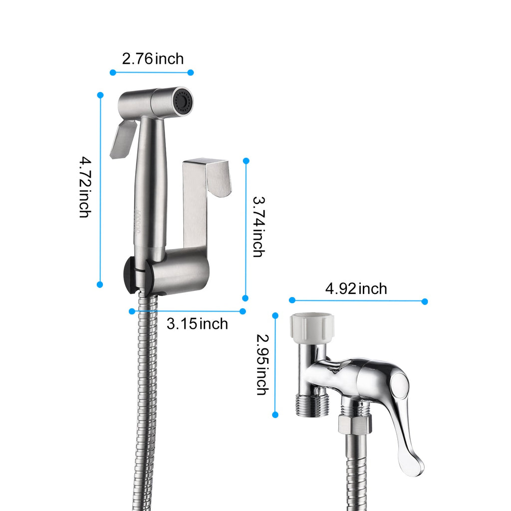 Handheld Bidet Toilet Sprayer for Cloth Diapers