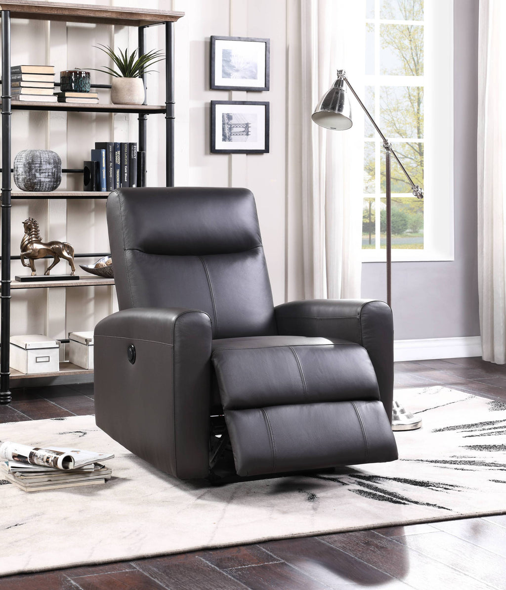 Blane Brown Leather Power Motion Recliner