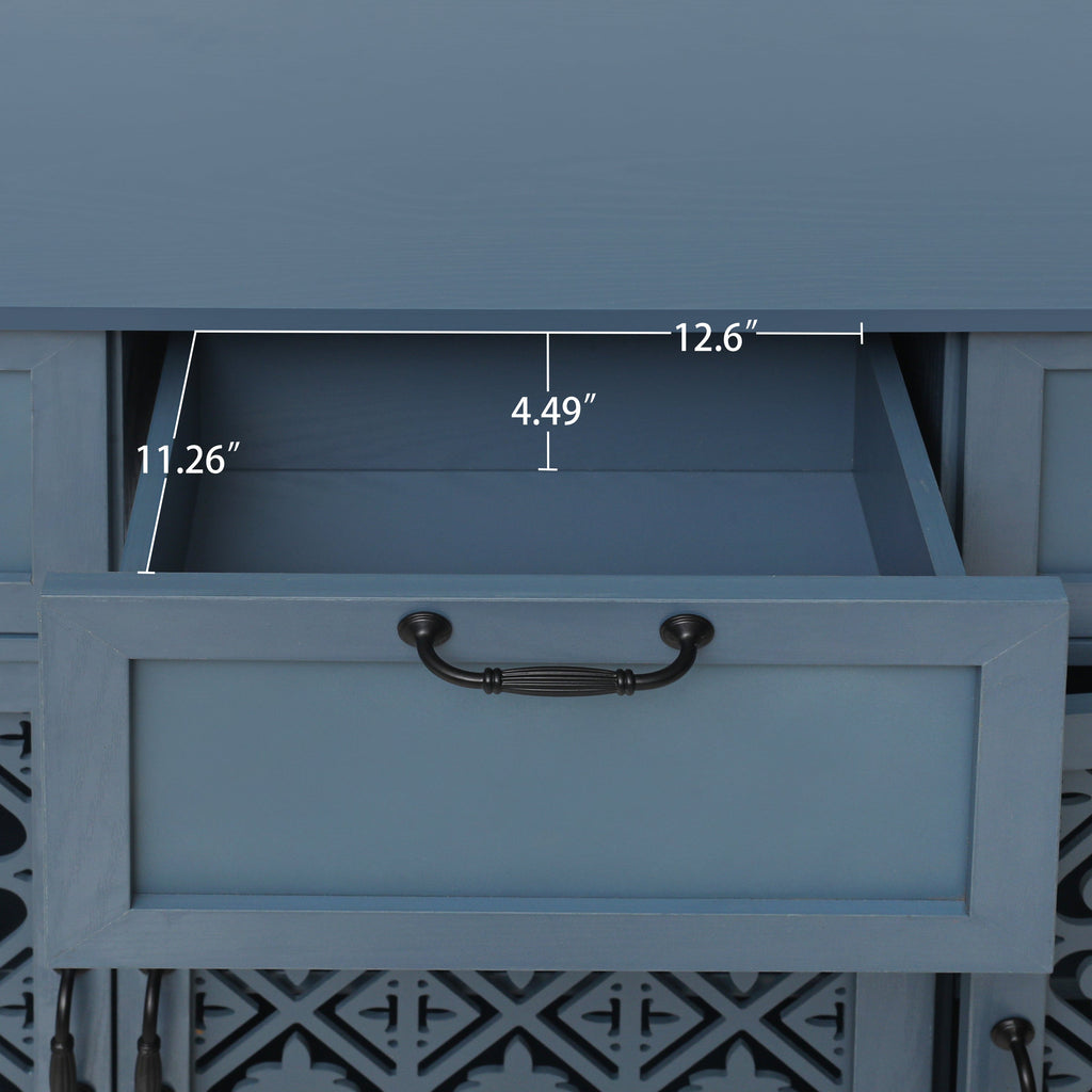 3 Door 3 Drawer Cabinet for Bedroom Living Room Study