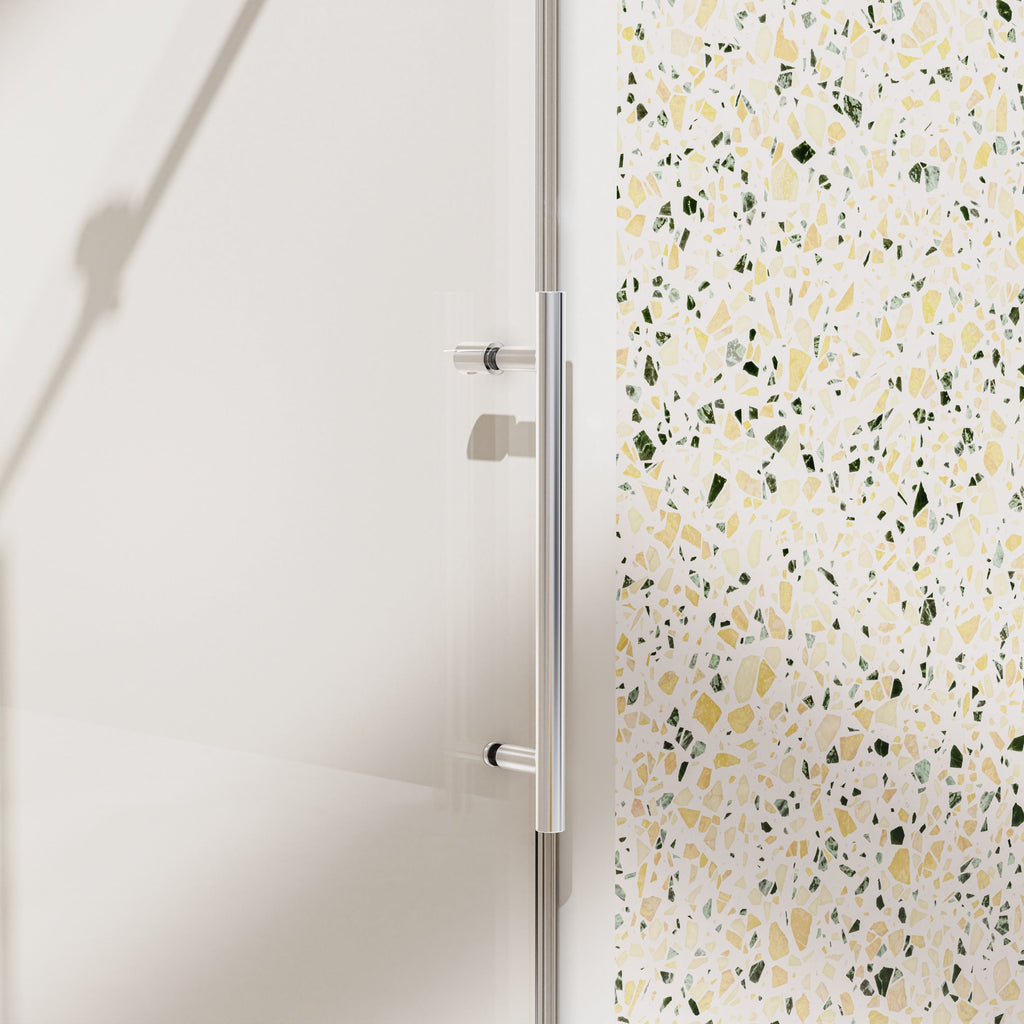 Frameless Single Sliding Soft-Close Shower Door 56-60" W x 74" H