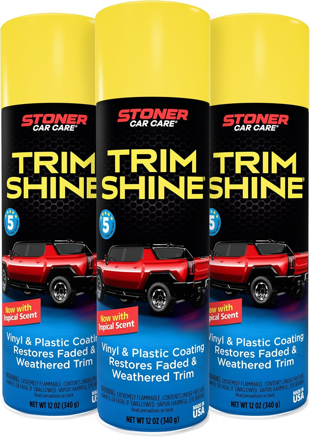 Stoner Trim Shine Car Plastic & Vinyl Restorer Trim Protectant Spray