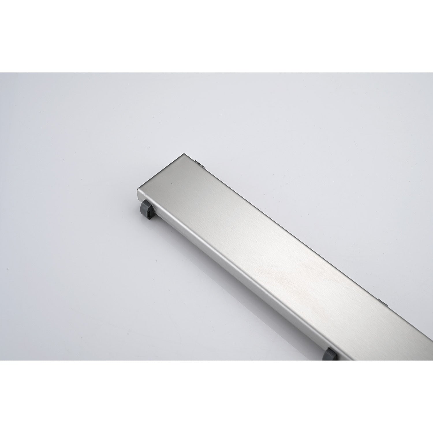 24 Inch Linear Shower Drain with Hair Strainer and Leveling Feet