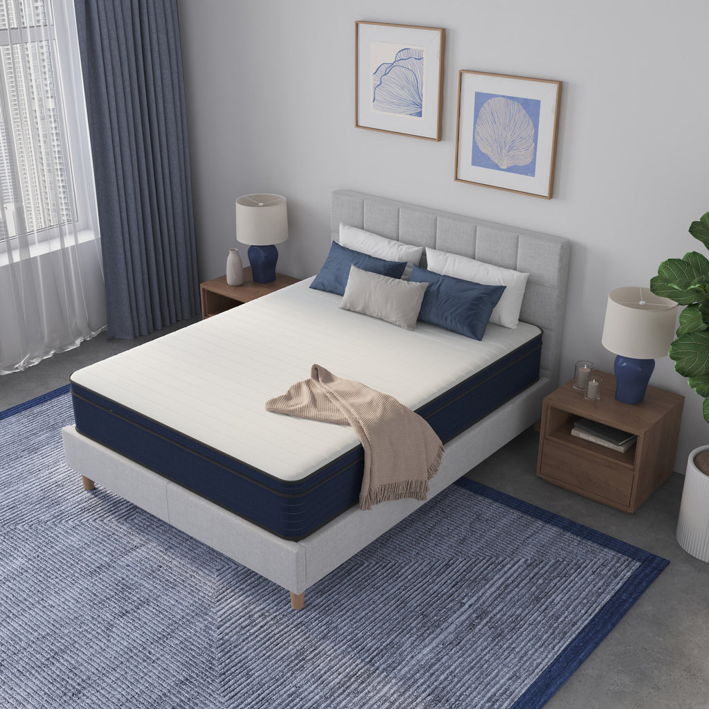 10" Medium Firm Hybrid Cooling Gel Memory Foam Pocket Spring Mattress