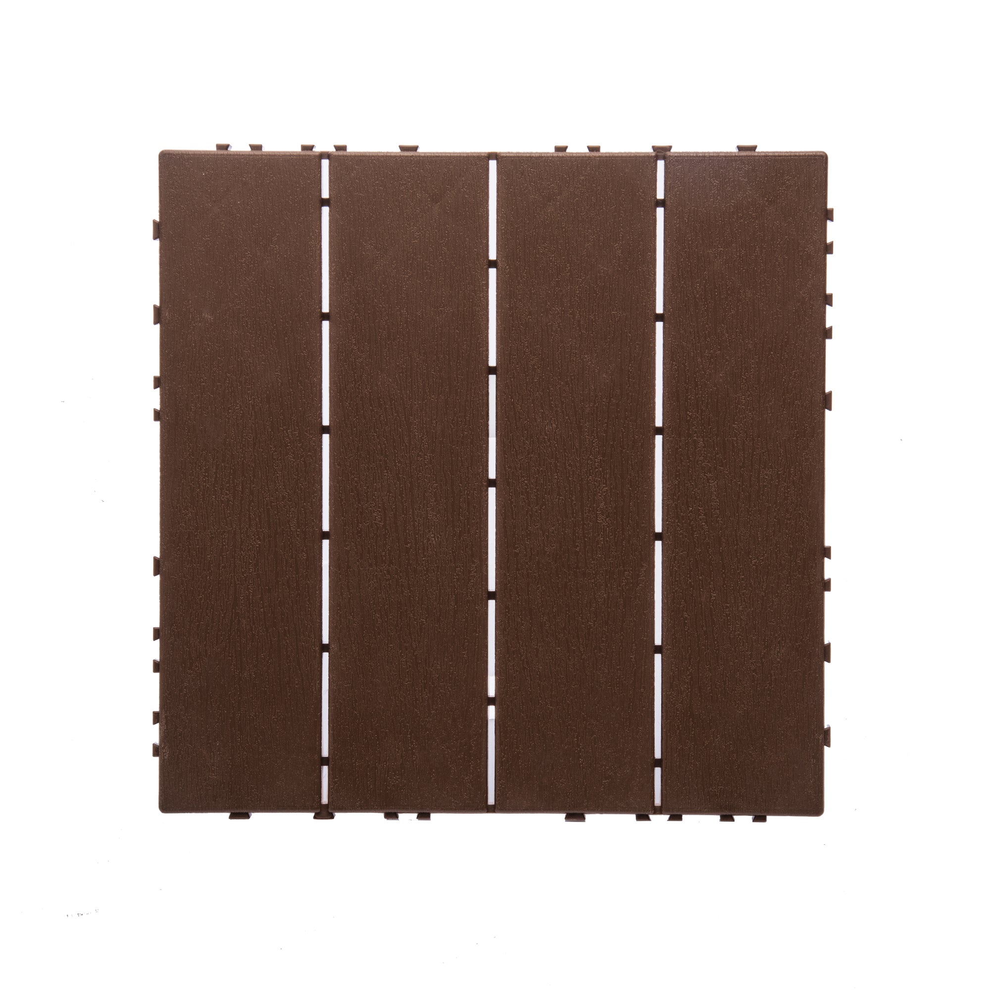 Interlocking Deck Tiles 68-Pack 61.6 Sq Ft Outdoor Plastic