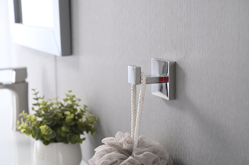 8 Pack Stainless Steel Wall Mount Towel Hooks
