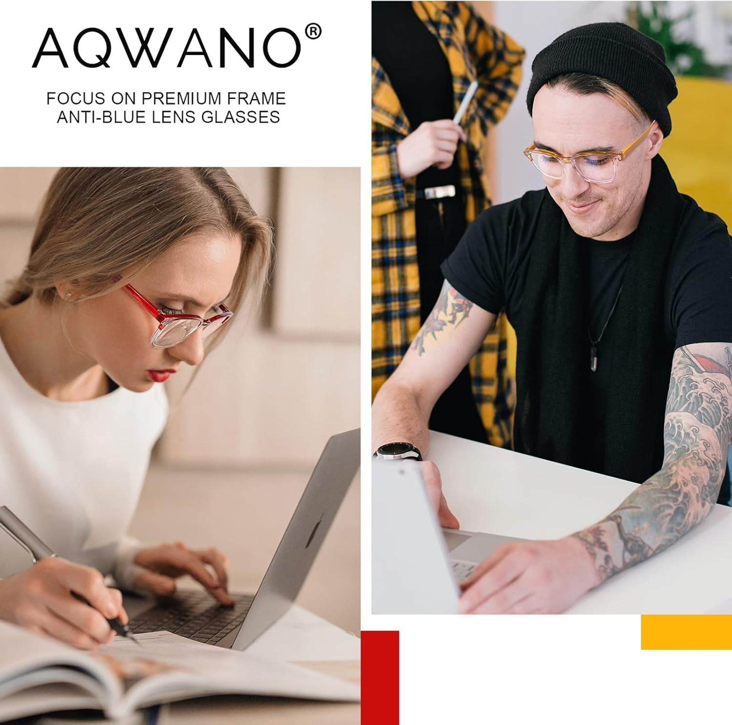 Blue Light Reading Glasses 4 Pack Anti Glare Computer Readers Men Women