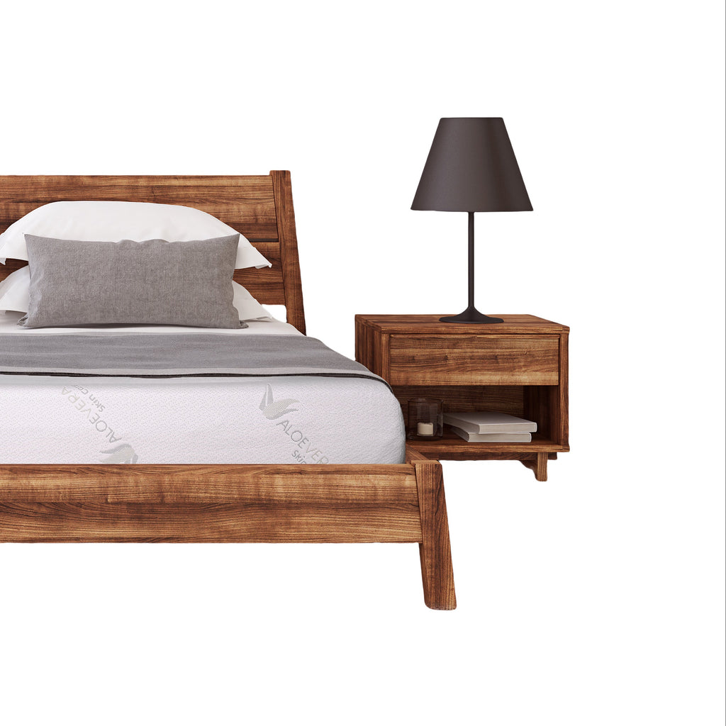 Queen Extra Firm Memory Foam Mattress with Cooling Aloe