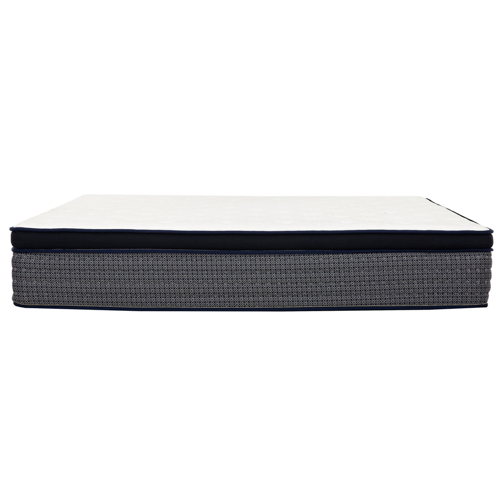 Queen Hybrid Mattress 14" Gel Memory Foam Pocket Coil Ice Yarn