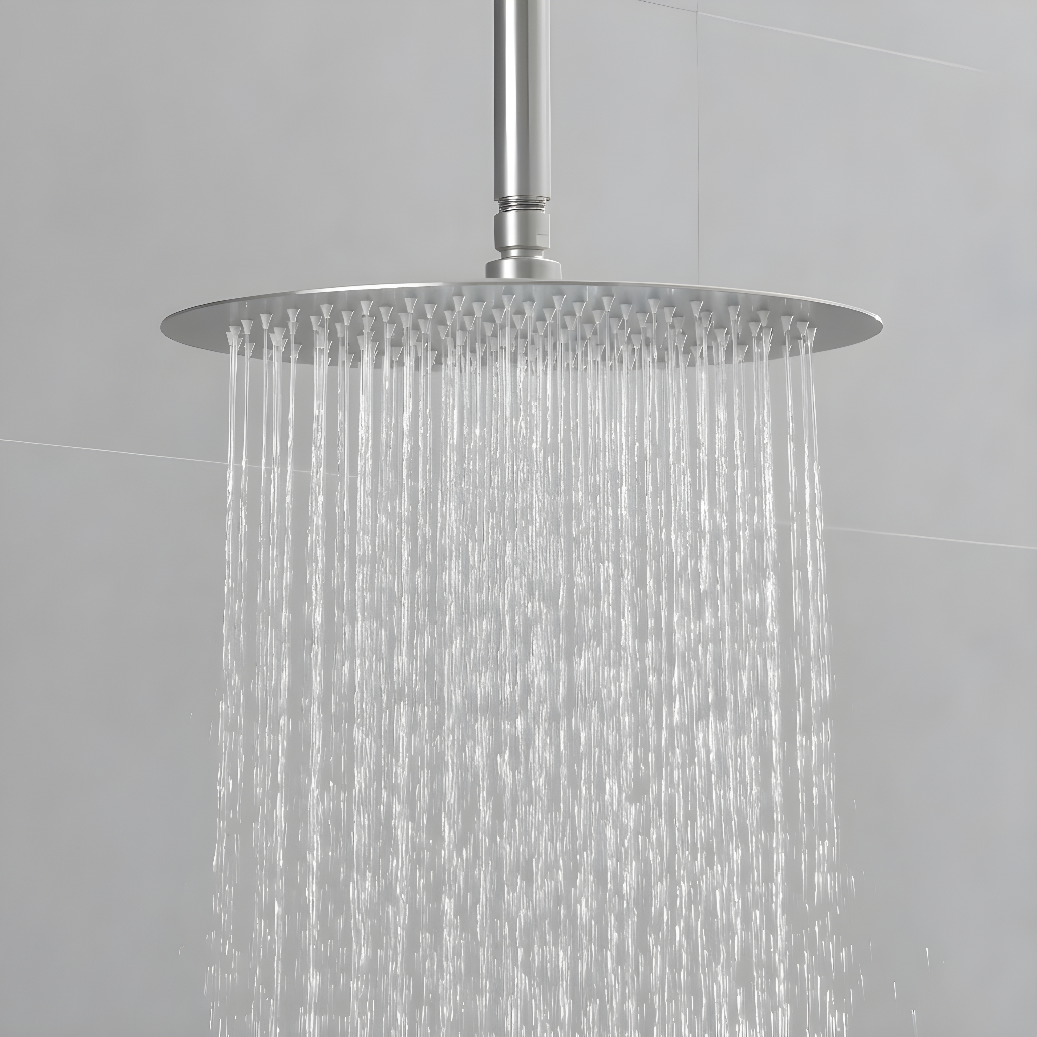 12" Brushed Nickel Rain Shower Head 304 Stainless Steel