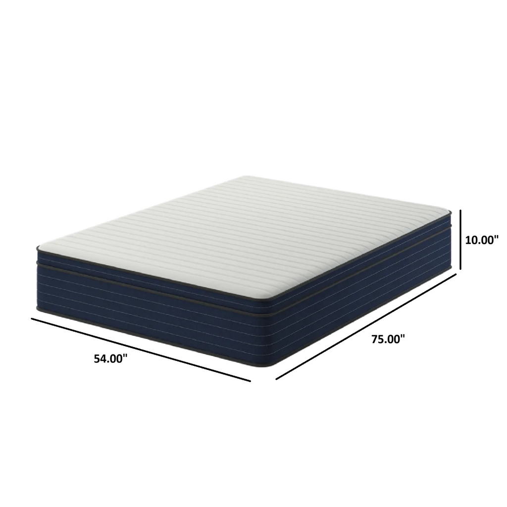 10" Medium Firm Hybrid Cooling Gel Memory Foam Pocket Spring Mattress