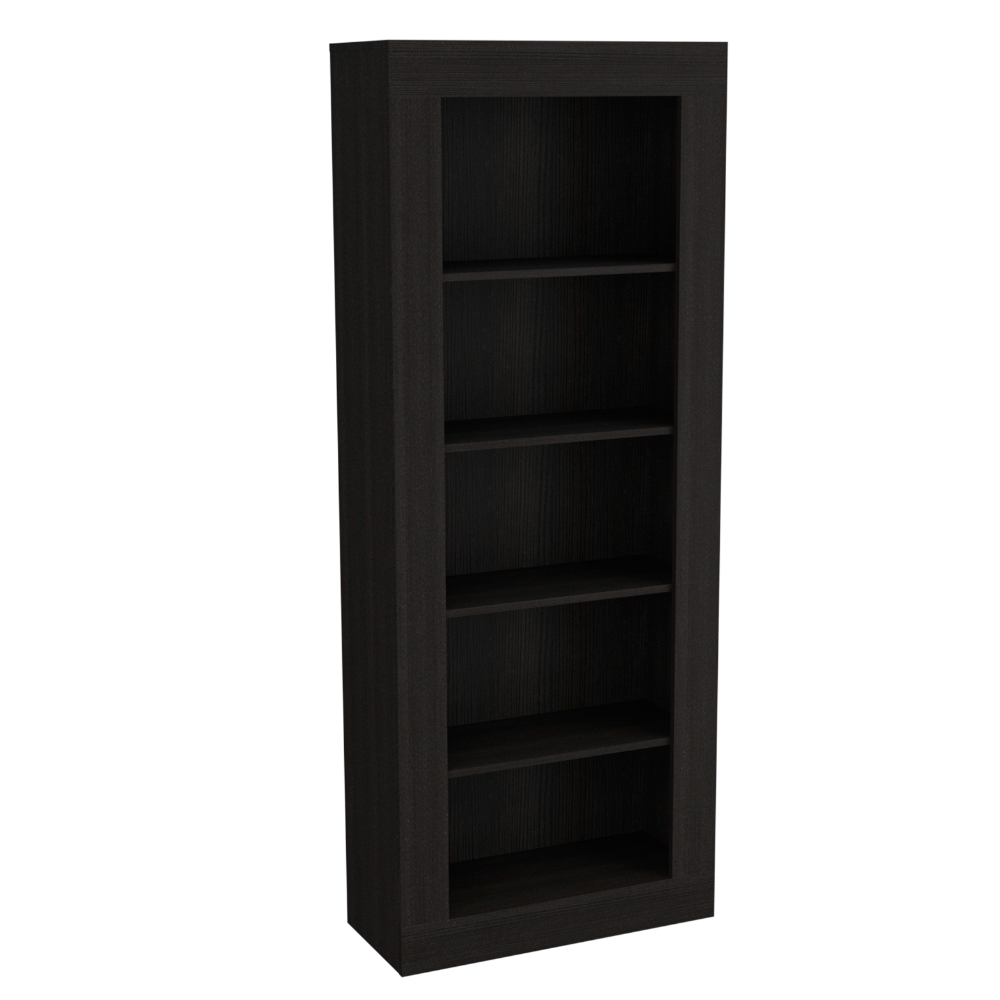 Andina Vertical Bookcase Five Shelves Black