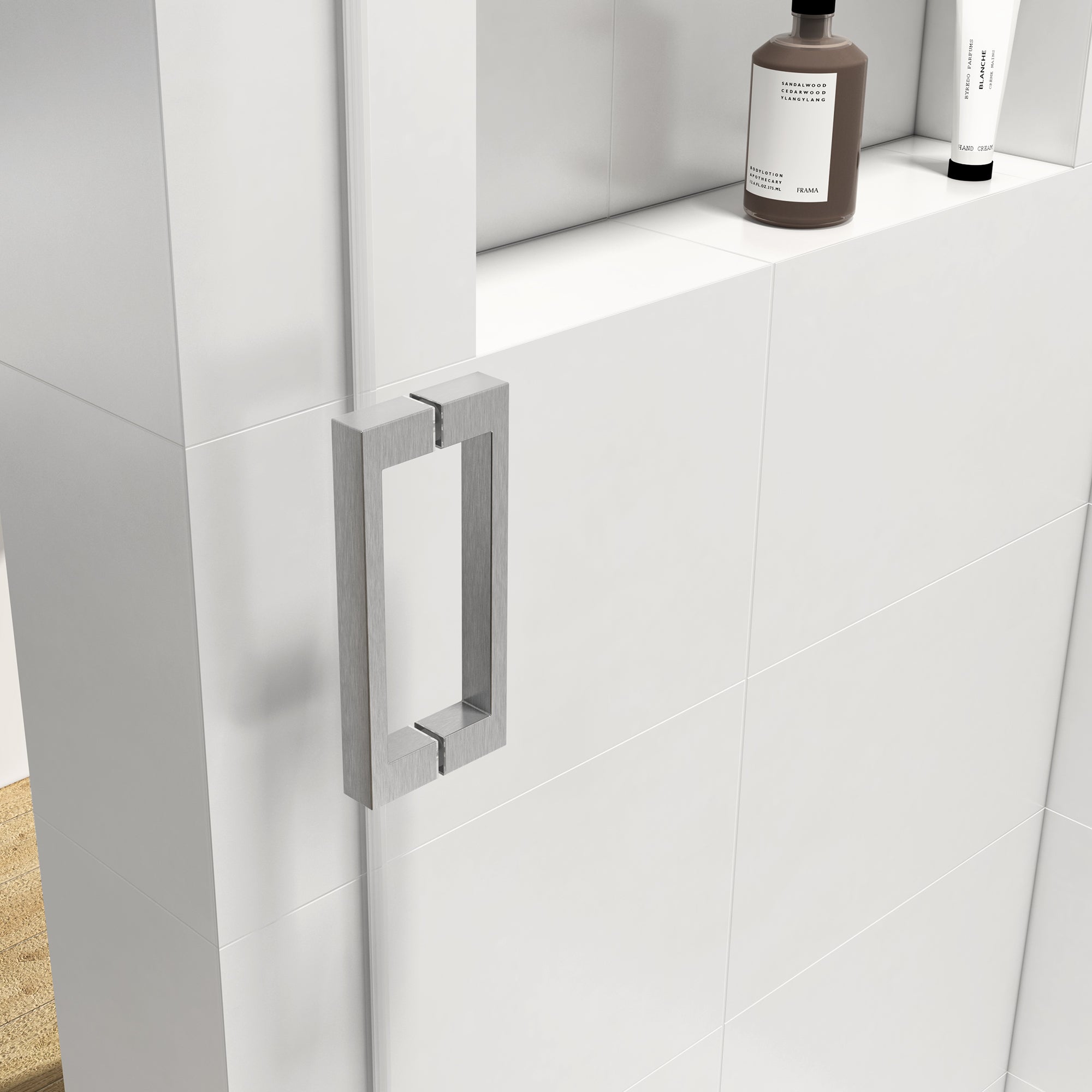 Shower Door Handle 24D01P17-CHX Chrome