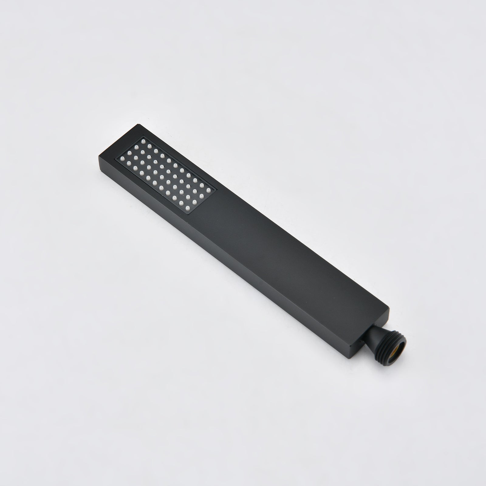 Modern Style Matte Black Wall Mount Tub Filler Bathtub Faucet Shower Set