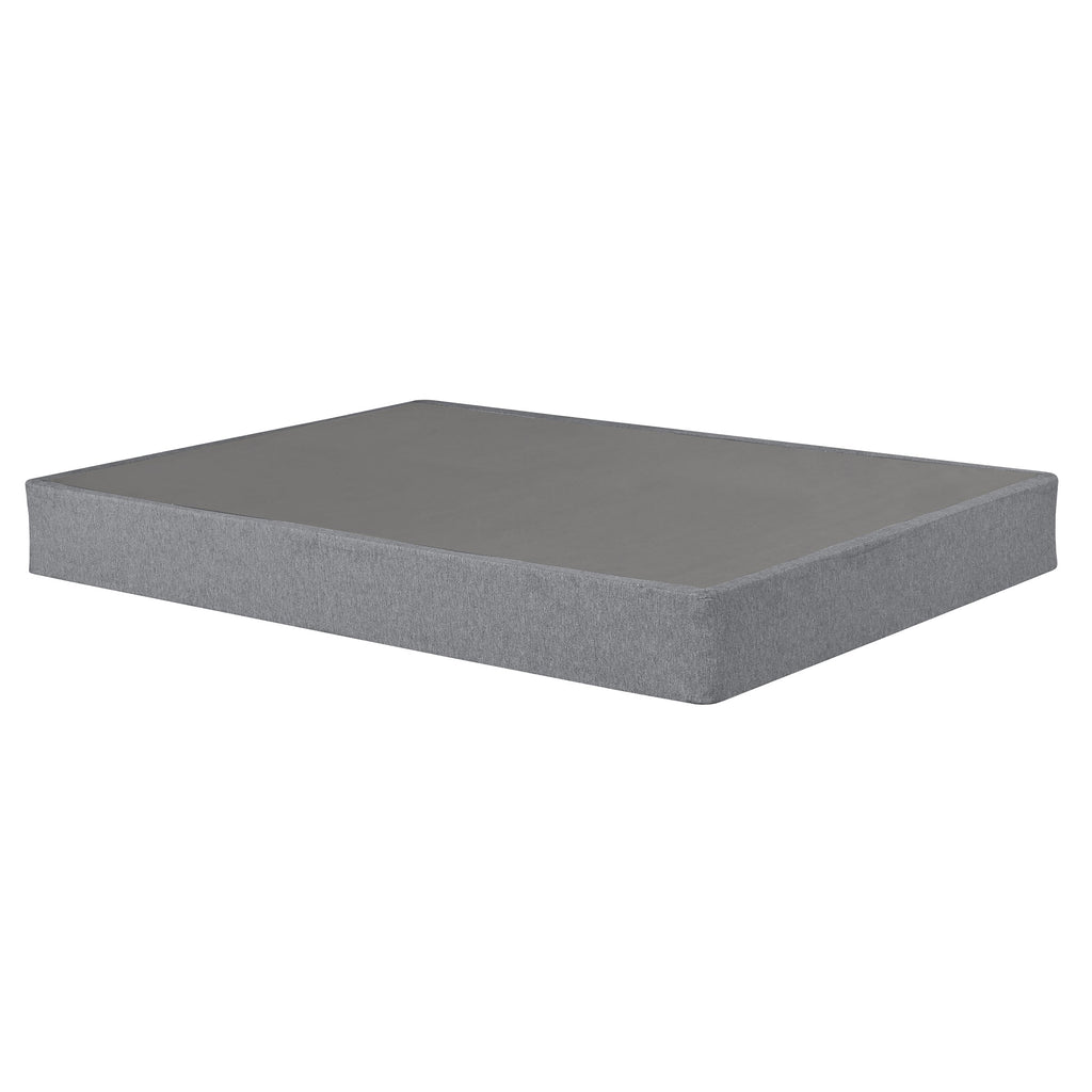 Full-Size Foldable Metal Mattress Bed Base with Box Spring