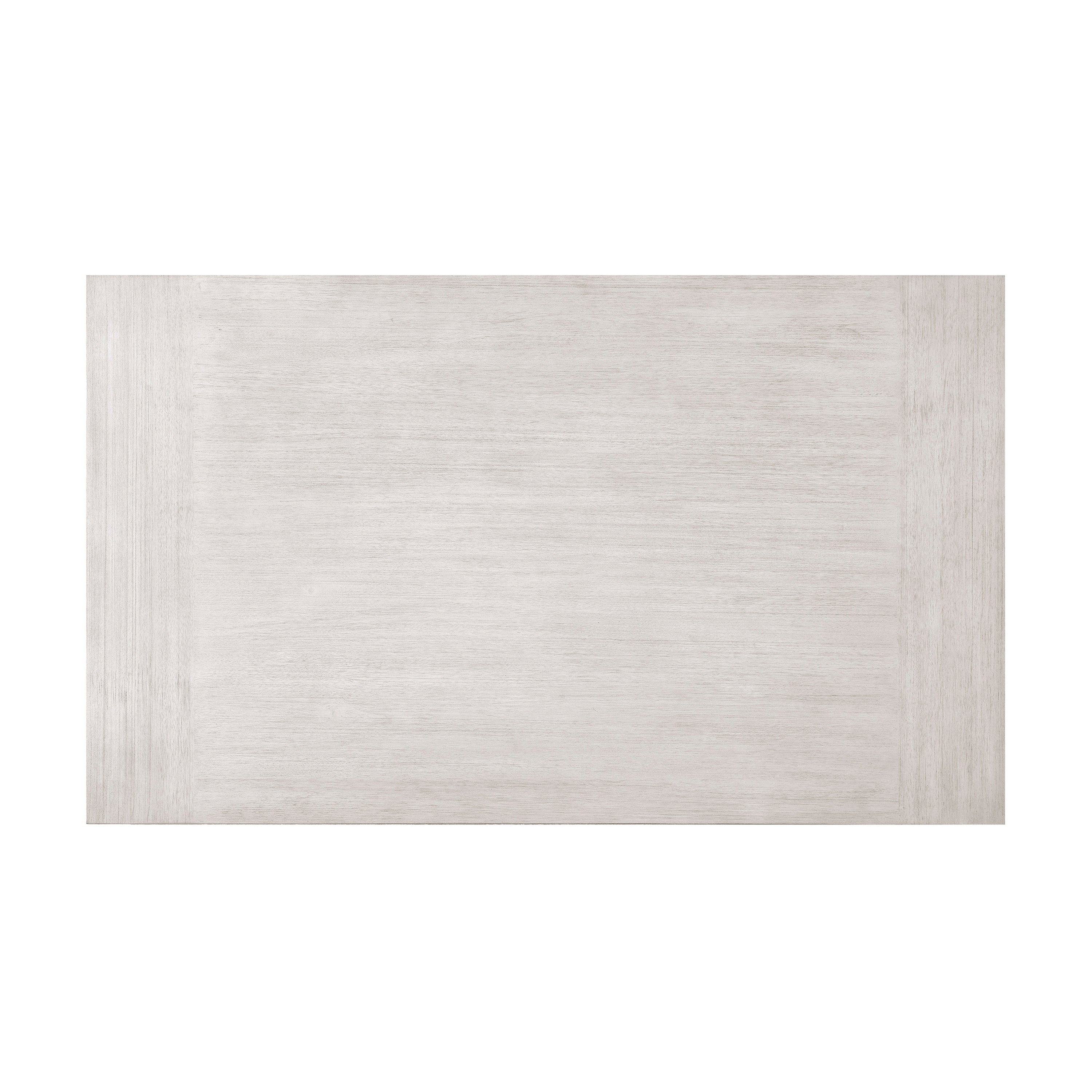 Modern Farmhouse Antique White Wooden Dining Table