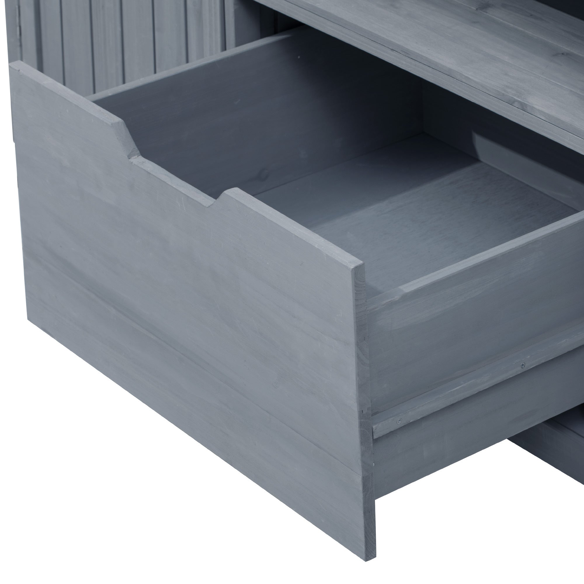 Outdoor Grill Island Cart 66.5" Stainless Steel Tabletop