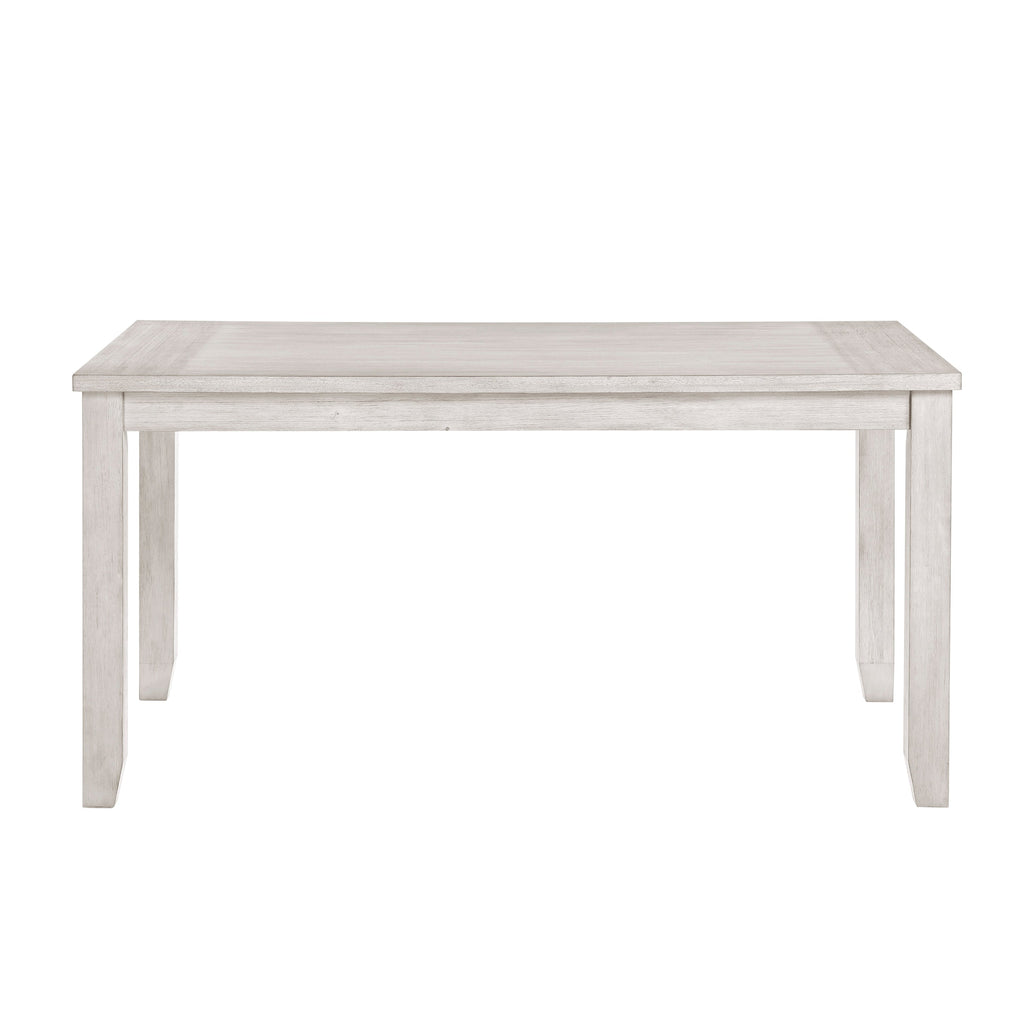 Modern Farmhouse Antique White Wooden Dining Table