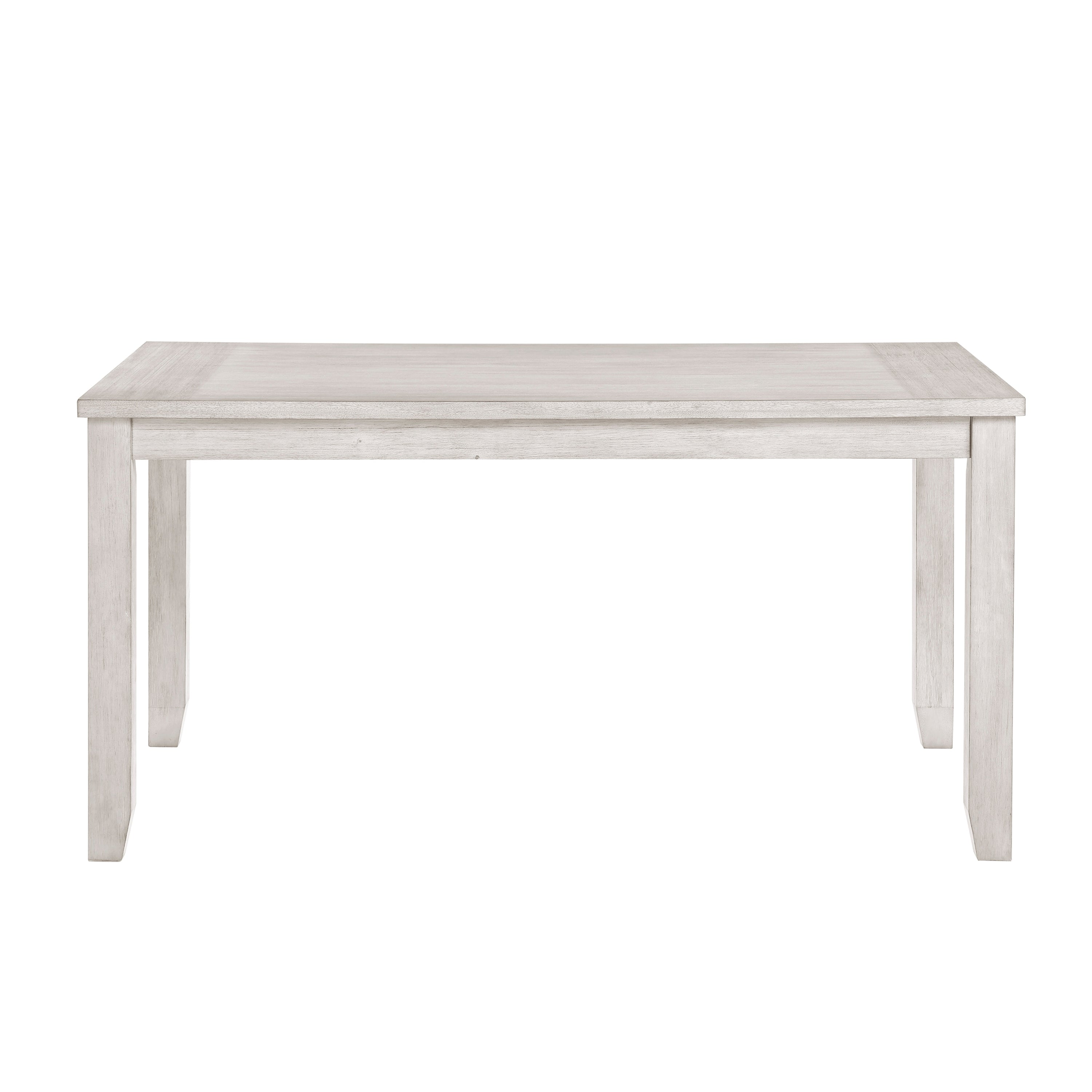 Modern Farmhouse Antique White Wooden Dining Table