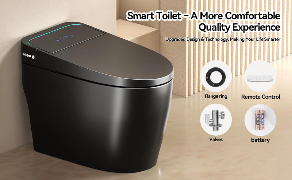 Unique Smart Toile,  One Piece Toilet with Bidet Built In,Intelligent Toilet ...