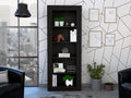 Andina Vertical Bookcase Five Shelves Black