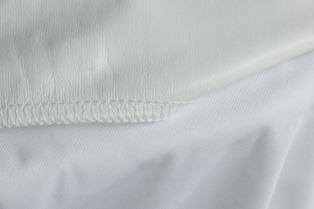 Waterproof Mattress Protector 75" x 54" Soft Wrinkle-Resistant White