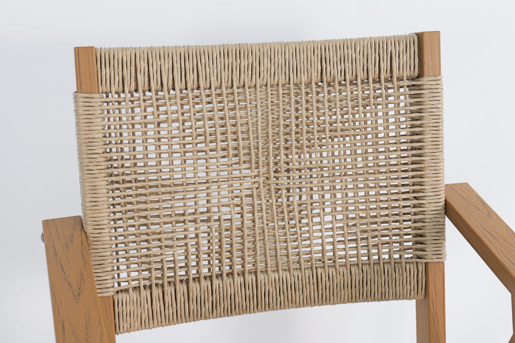 2 Piece HIPS Outdoor Dining Chair Set