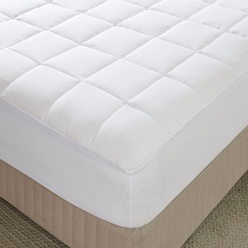 Mattress Pad - Quilted - 3M Microfiber - White