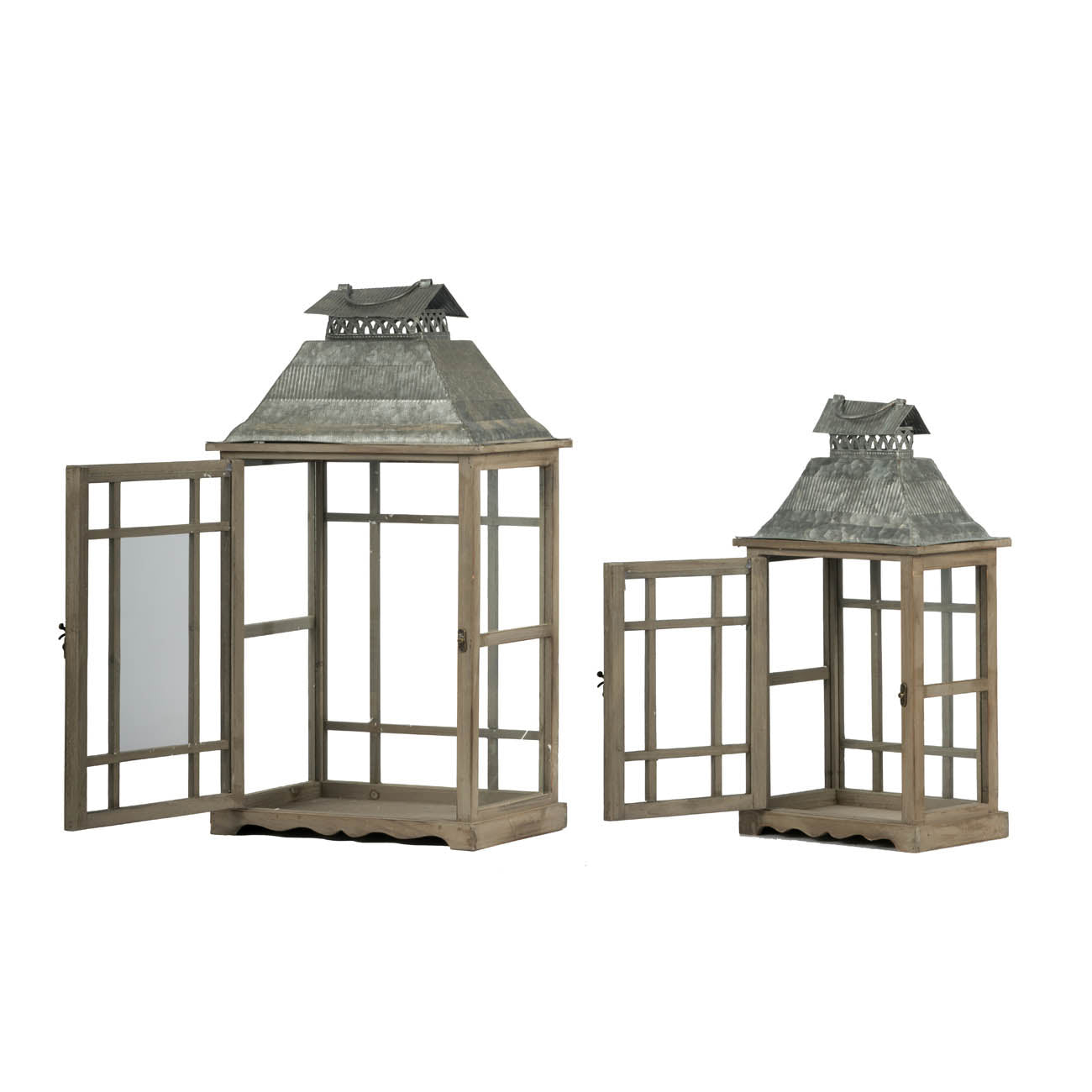 Classic Scape Lanterns Set of 2