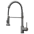 Commercial Kitchen Faucet Pull Down Sprayer Single Handle Sink
