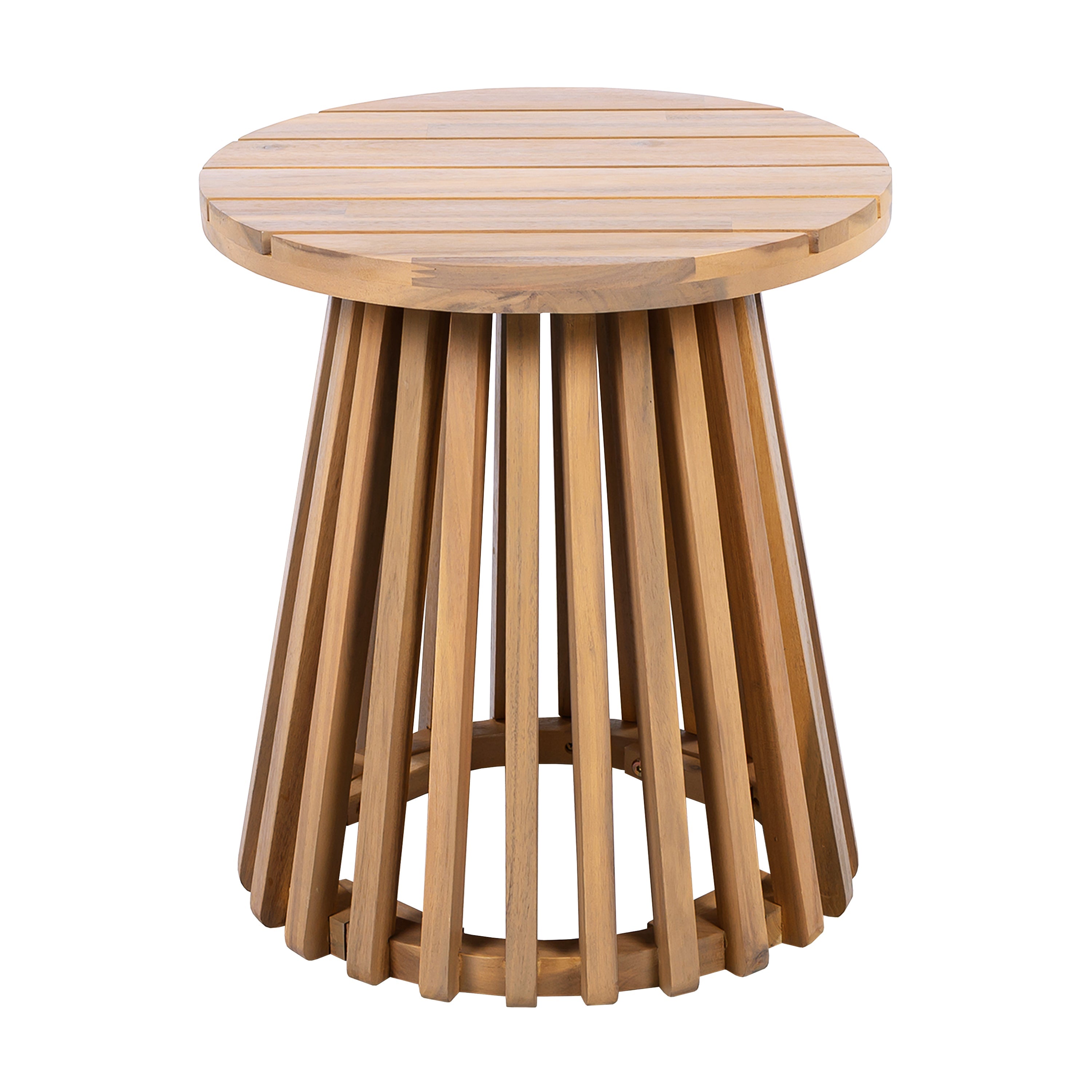 3 Piece Outdoor Conversation Set Acacia Wood Teak