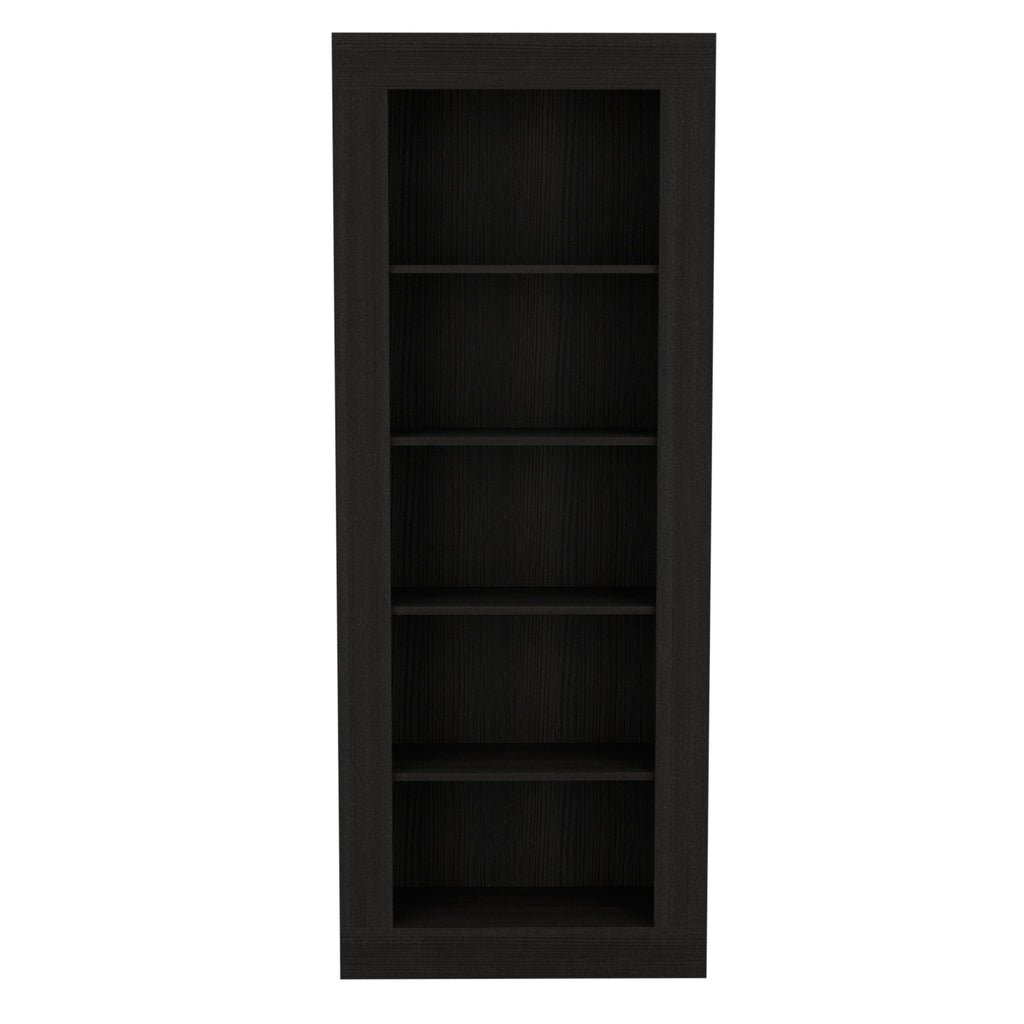 Andina Vertical Bookcase Five Shelves Black