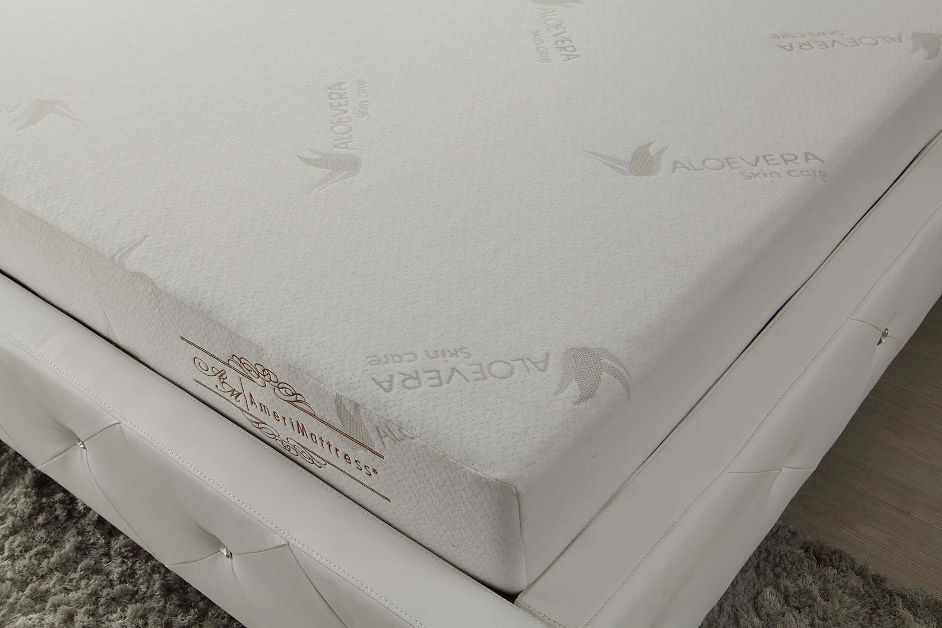 Queen Extra Firm Memory Foam Mattress with Cooling Aloe