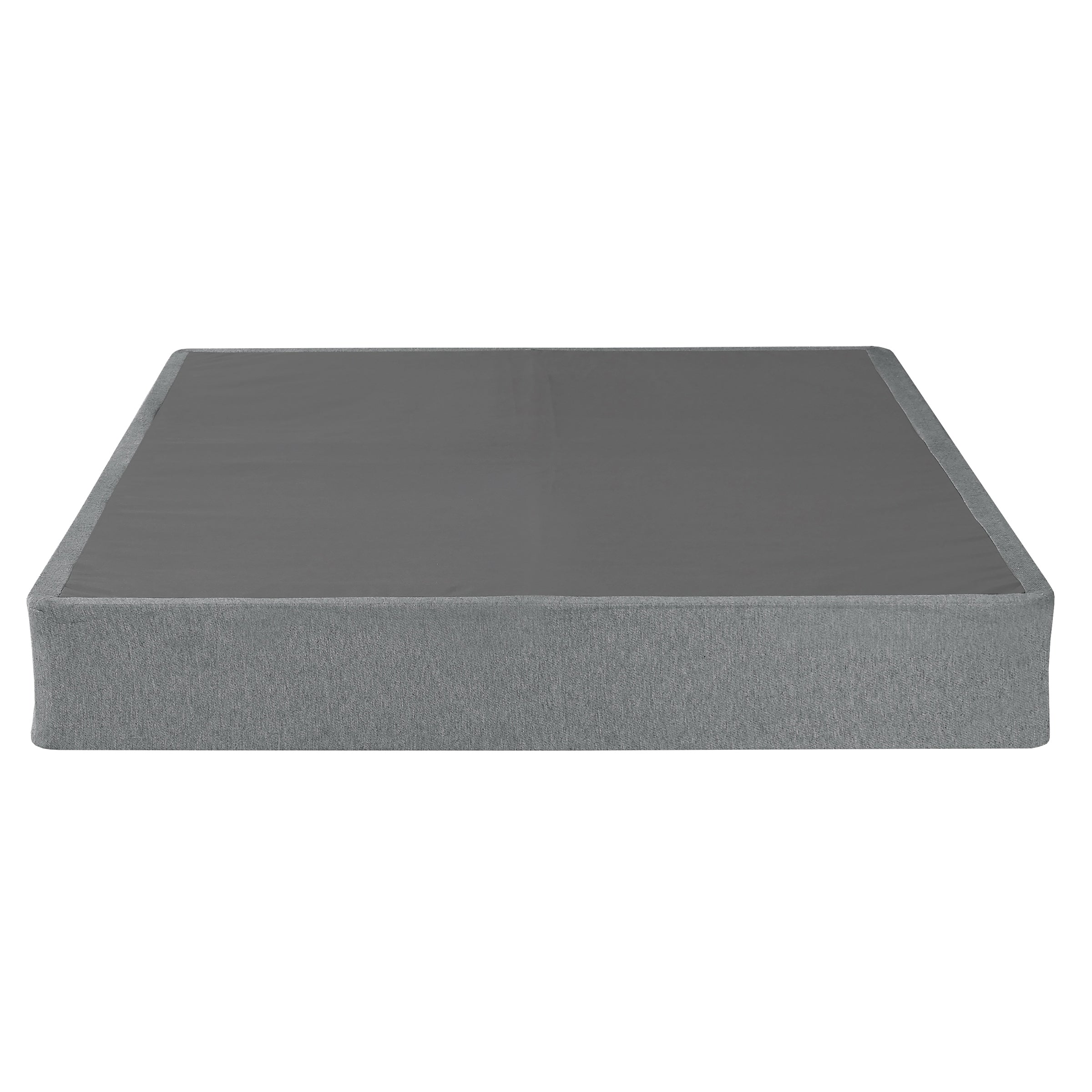 Full-Size Foldable Metal Mattress Bed Base with Box Spring