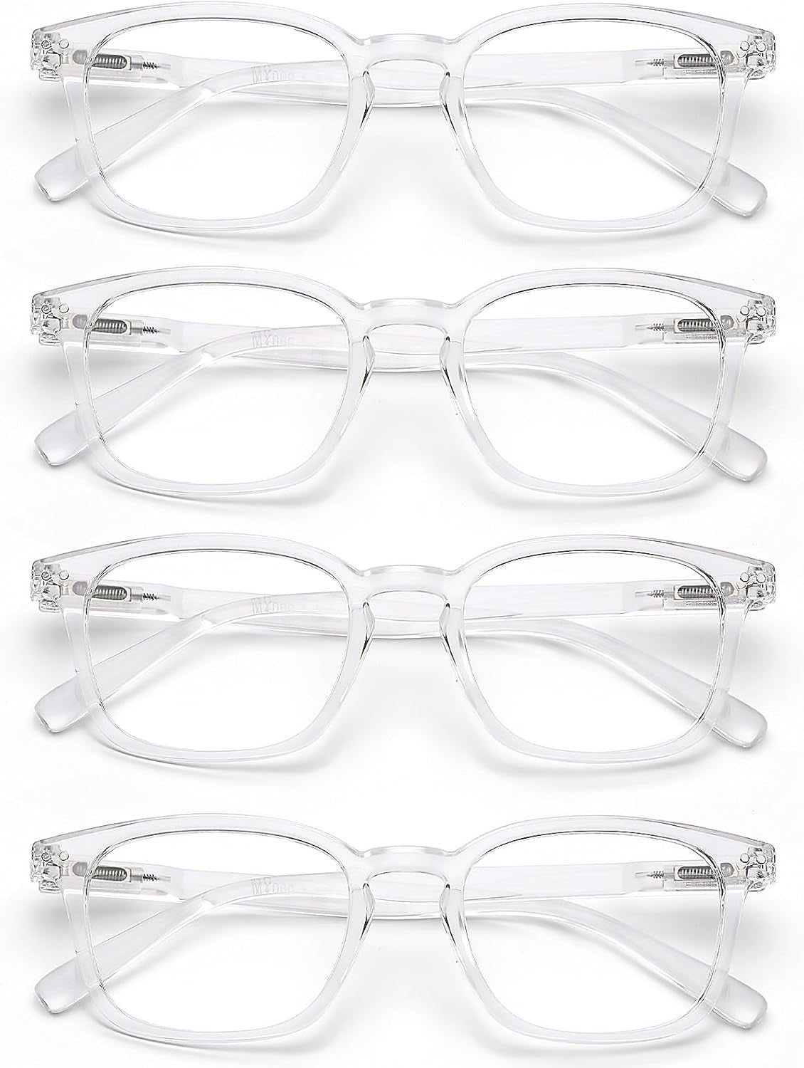 Blue Light Reading Glasses 4 Pack Anti Glare Computer Readers Men Women