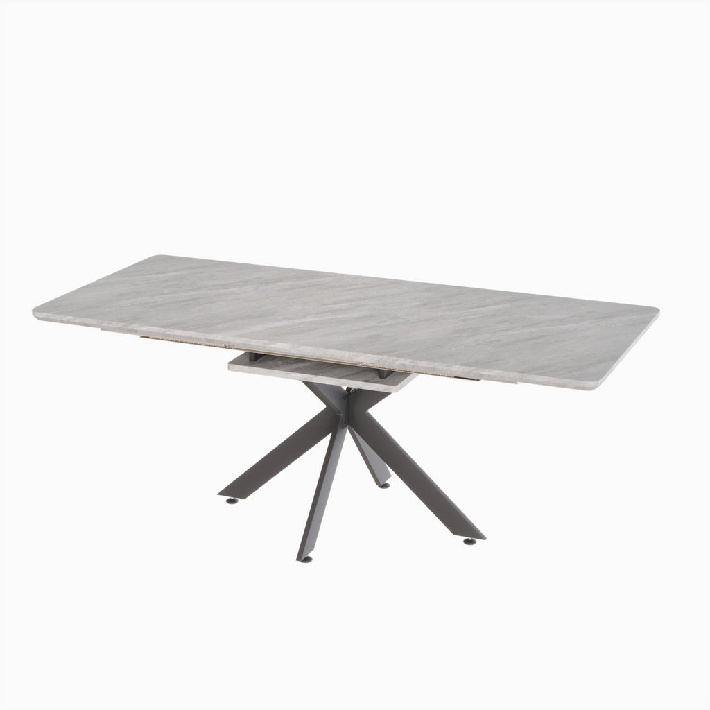 62.4' extendable 78.15' dining Table Set for 6-8 Person for Dining