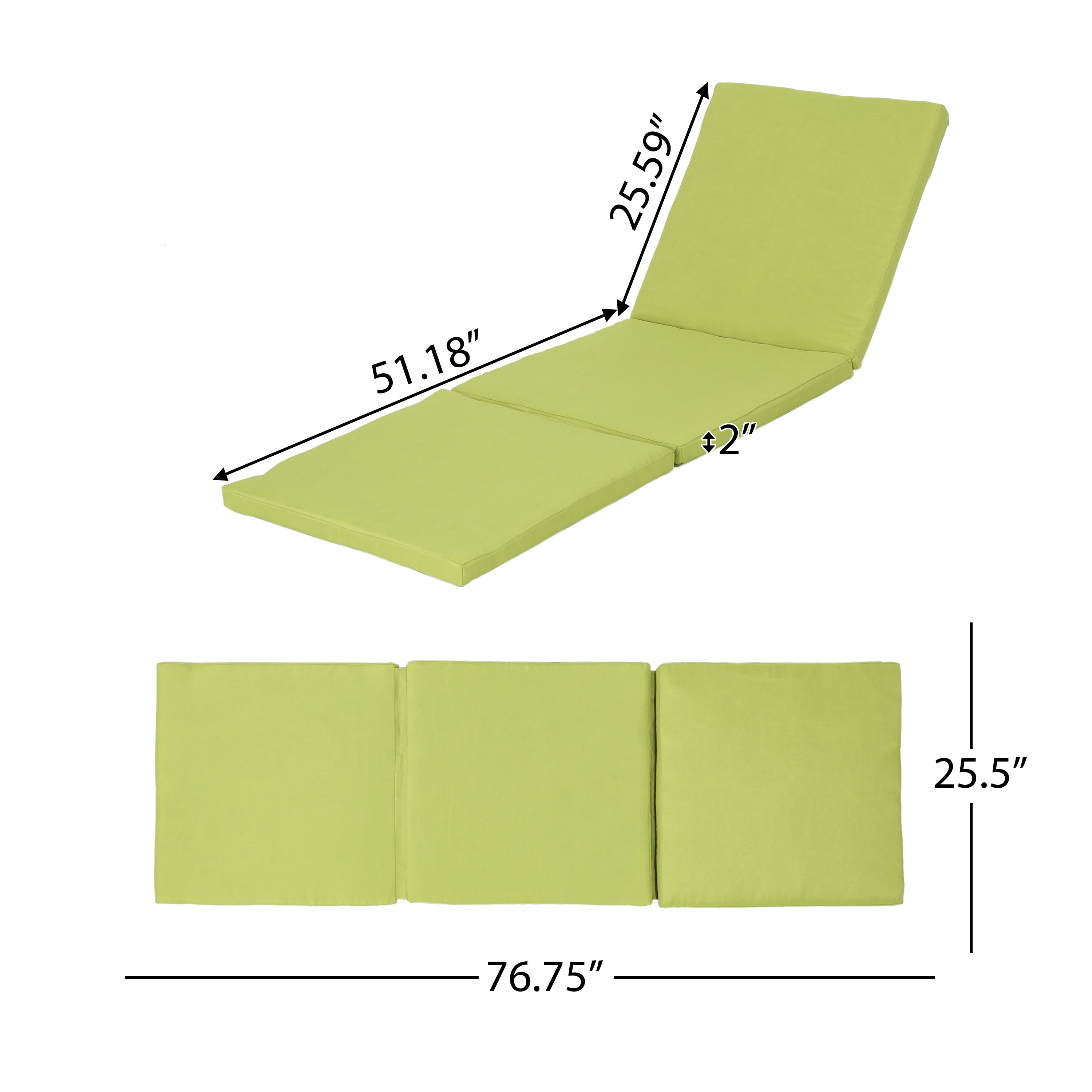 Jamaica Lounge Cushion Green MP2